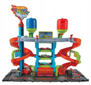 Hot Wheels City Zakręcona megamyjnia HDP05