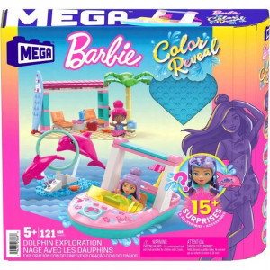 MEGA Barbie - klocki Przygoda z delfinami HHW83