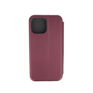Etui Smart Diva do iPhone 13 Pro Max 6,7" burgundowy