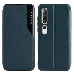 Etui Smart View TPU do Samsung Galaxy A02s ciemnozielony
