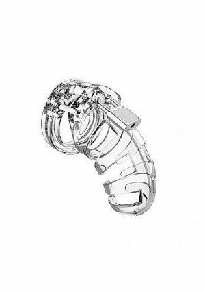 Model 02 - Chastity - 3.5" - Cock Cage - Transparent
