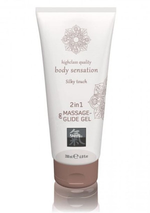 Żel/sprej-Shiatsu 2in1 Massage-Glide Gel Silky Touch 200ml.