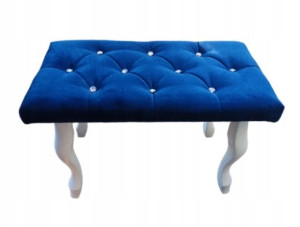 Ławka Siedzisko Tapicerowane Glamour Chesterfield