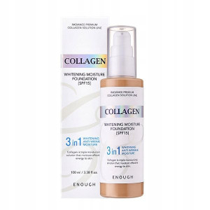 Podkład Enough Collagen Whitening Moisture Foundation #13 rozświetlające