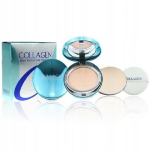 Puder prasowany Enough Collagen Hydro Moisture Two Way Cake #21