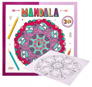 Kolorowanka Mandale Mandala Dla Dzieci I Dorosłych