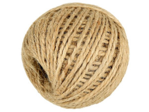 Naturalny Mocny Sznurek Jutowy Juta Ozdobny 50g V2