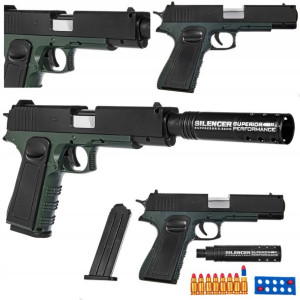 Pistolet Glock Bezpieczne Piaki Eva Strzałki Łuska