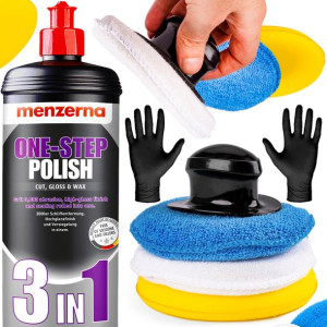 Pasta Polerska Menzerna 3w1 + Zestaw Aplikatorów