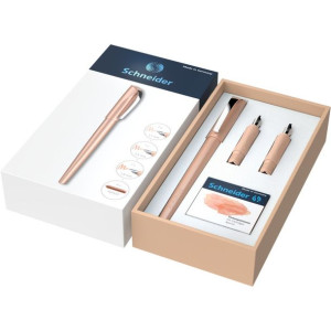Schneider gift box Callissima apricot Calligraphy fountain pen