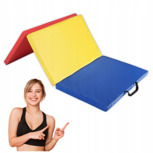 Materac gimnastyczny mata do akrobatyki 195x80x6cm