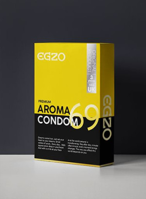 Prezerwatywy EGZO traditional condom AROMA 3pc