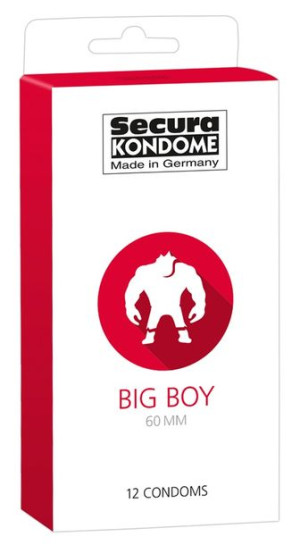 Prezerwatywy duży rozmiar xxl Big Boy 12 sztuk