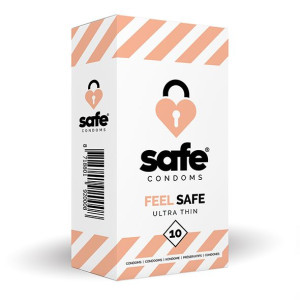 SAFE - Condooms Voelen Veilig Ultra Dun (10 stuks)