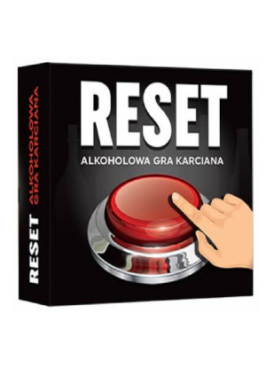 RESET gra imprezowa alkoholowa prezent karciana