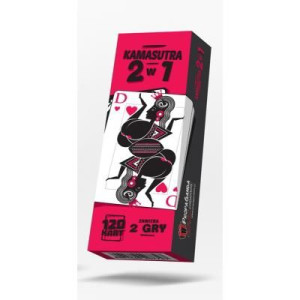 KAMASUTRA 2w1 2x gra erotyczna karciana obrazki