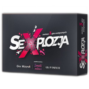 Sexplozja Zestaw 3 gry erotyczne miłosne dla par