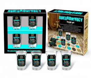 Gra imprezowa alkoholowa Bimbrownicy plus kieliszki