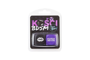 Kości kostki do gry erotyczne BDSM pan młody sex