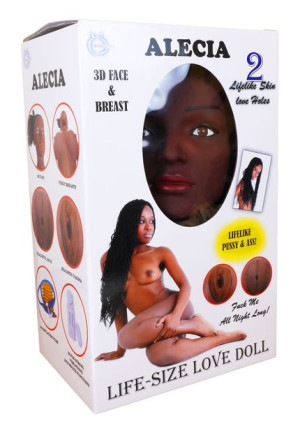 Lalka 3D dmuchana naturalna cyber wagina anus