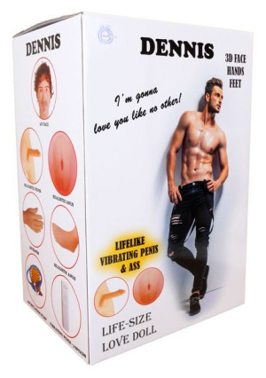 Lalka 3D naturalna erotyczna penis anus wibracje