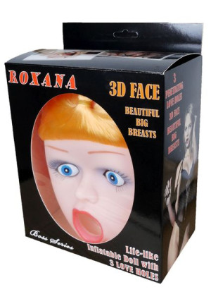 Lalka twarz 3D naturalna erotyczna 3 otwory piersi