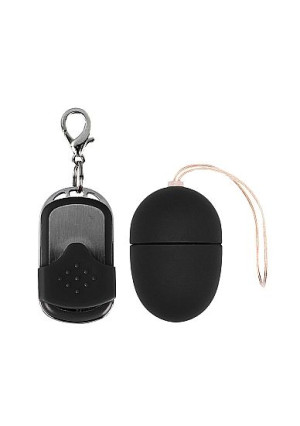 10 Speed Remote Vibrating Egg - Small - Black