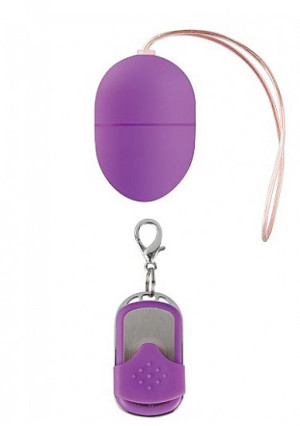 10 Speed Remote Vibrating Egg - Small - Purple