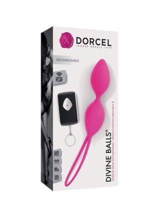 Wibrujące kulki gejszy DORCEL Divine balls 10 trybów