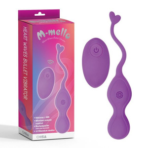 Wibrujące jajko Heart Waves Bullet Vibrator