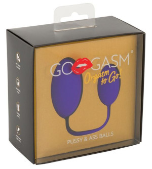 GoGasm Pussy & Ass Balls black