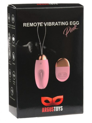 Argus-Remote Control Vibrating Egg - USB Pink