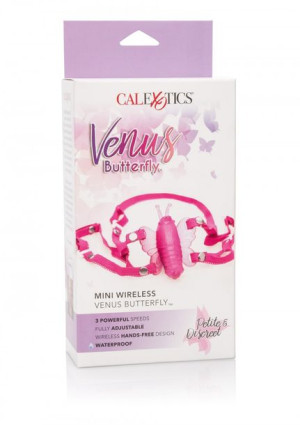 Stymulator-MICRO WIRELESS VENUS BUTTERFLY PINK