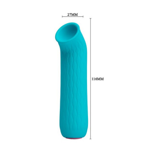 Masażer łechtaczki ssanie ssący sex stymulator niebieski