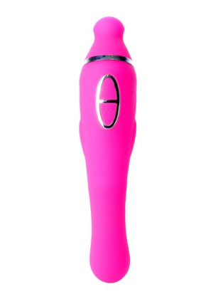 Masażer łechtaczki wibrator punktu G ssanie 20cm USB