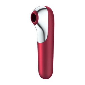 Masażer stymulator łechtaczki Satisfyer Dual Love różowy