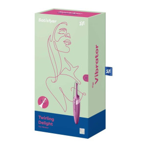 Masażer łechtaczki Satisfyer Twirling 12 trybów fioletowy