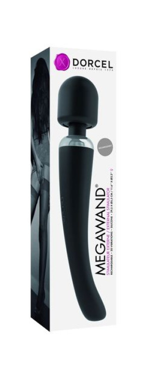 Stymulator łechtaczki DORCEL Megawand 20 trybów czarny