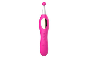 Wibrator stymulator ssący łechtaczki punku A różowy