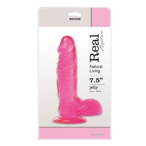 Dildo-jelly Dildo Real Rapture Pink 7.5""""""""