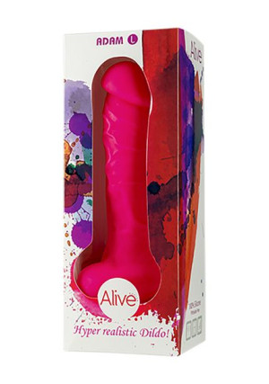 Dildo jak penis realistyczne z przyssawką 22 cm