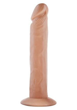 Realistyczny penis na przyssawce jak żywy dildo 23cm
