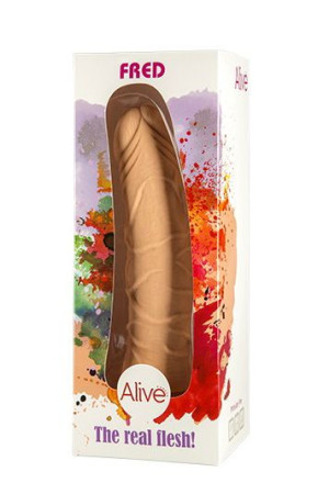 Dildo fantom ciała ludzkiego z przyssawką 21 cm
