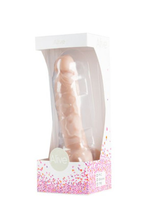 Dildo fantom ludzkiego ciała z cyberskóry z przyssawką 18 cm