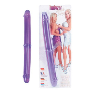 Dildo-twinzer 12"""" Double Dong Purple
