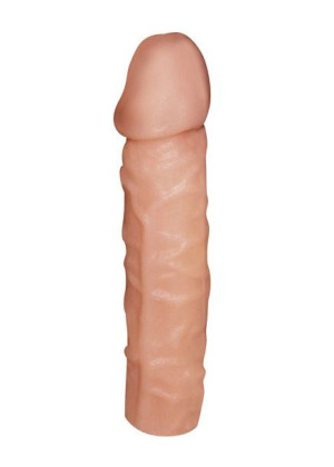 Naturalne dildo sztuczny penis z żyłami 18cm