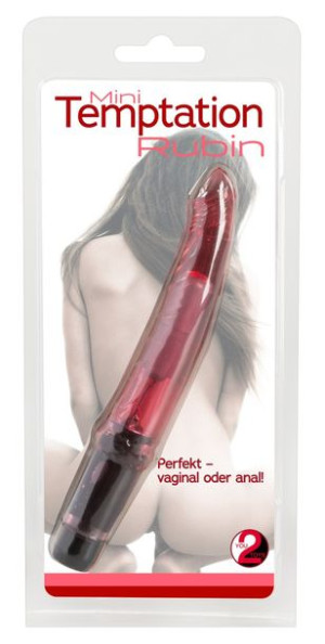 Wąski wibrator żelowy realistyczny sex analny 16cm