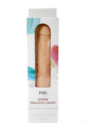 Dildo realistyczne z cyberskóry z przyssawką 19,5 cm