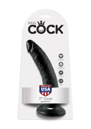 Dildo-cock 7 Inch Black