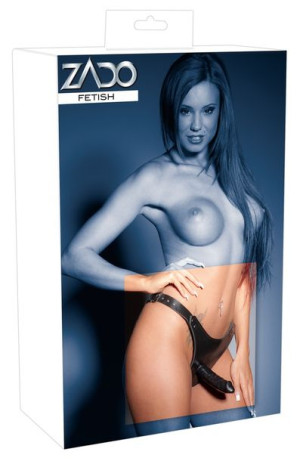 Leather Slip with Cock Attachm